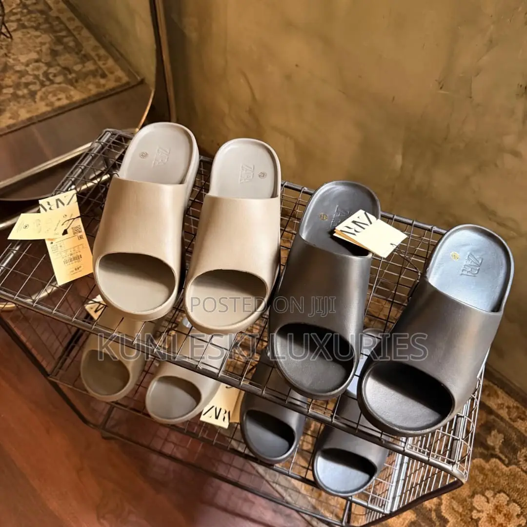 Original Zara Jetfoam Rubberized Eva Slides