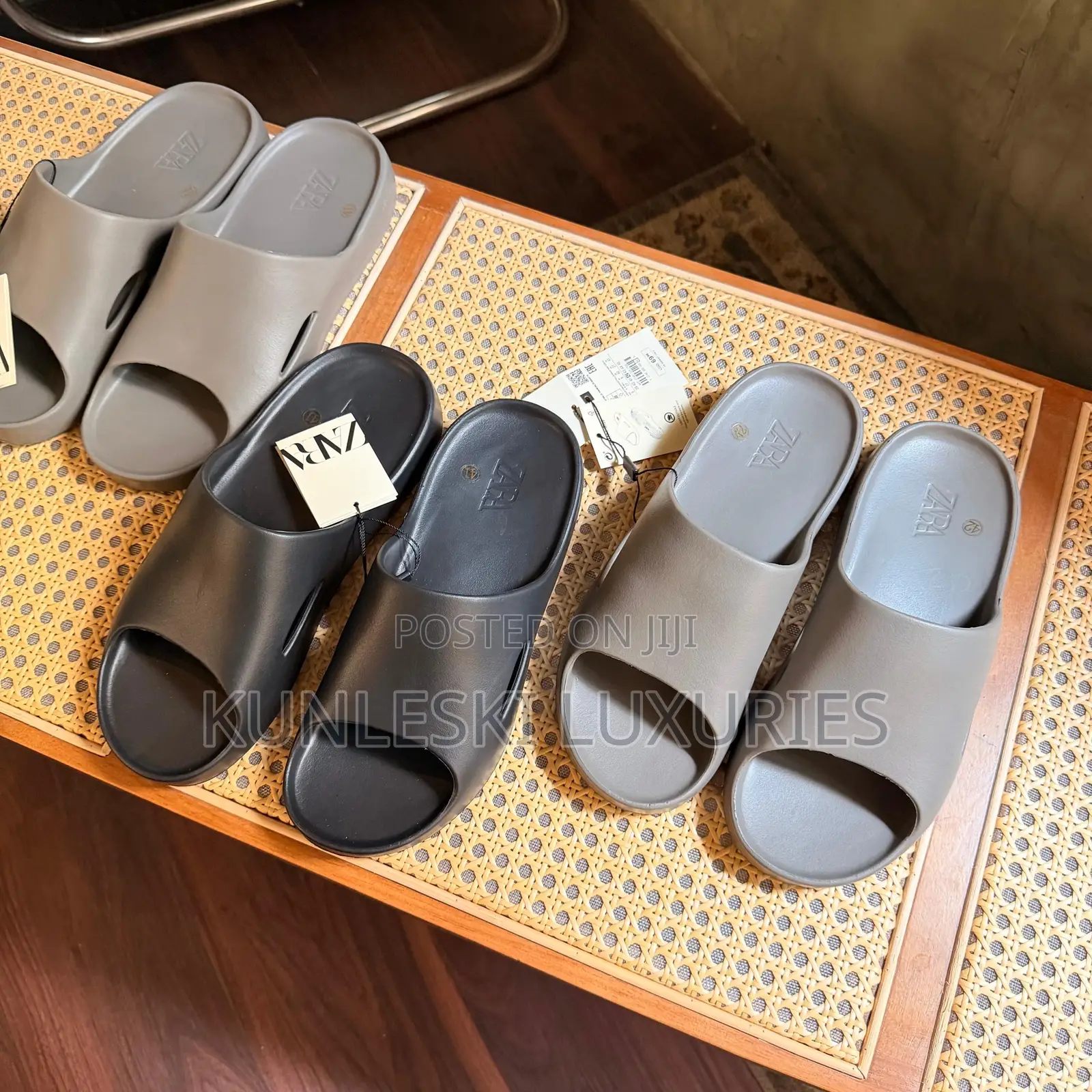 Original Zara Jetfoam Rubberized Eva Slides