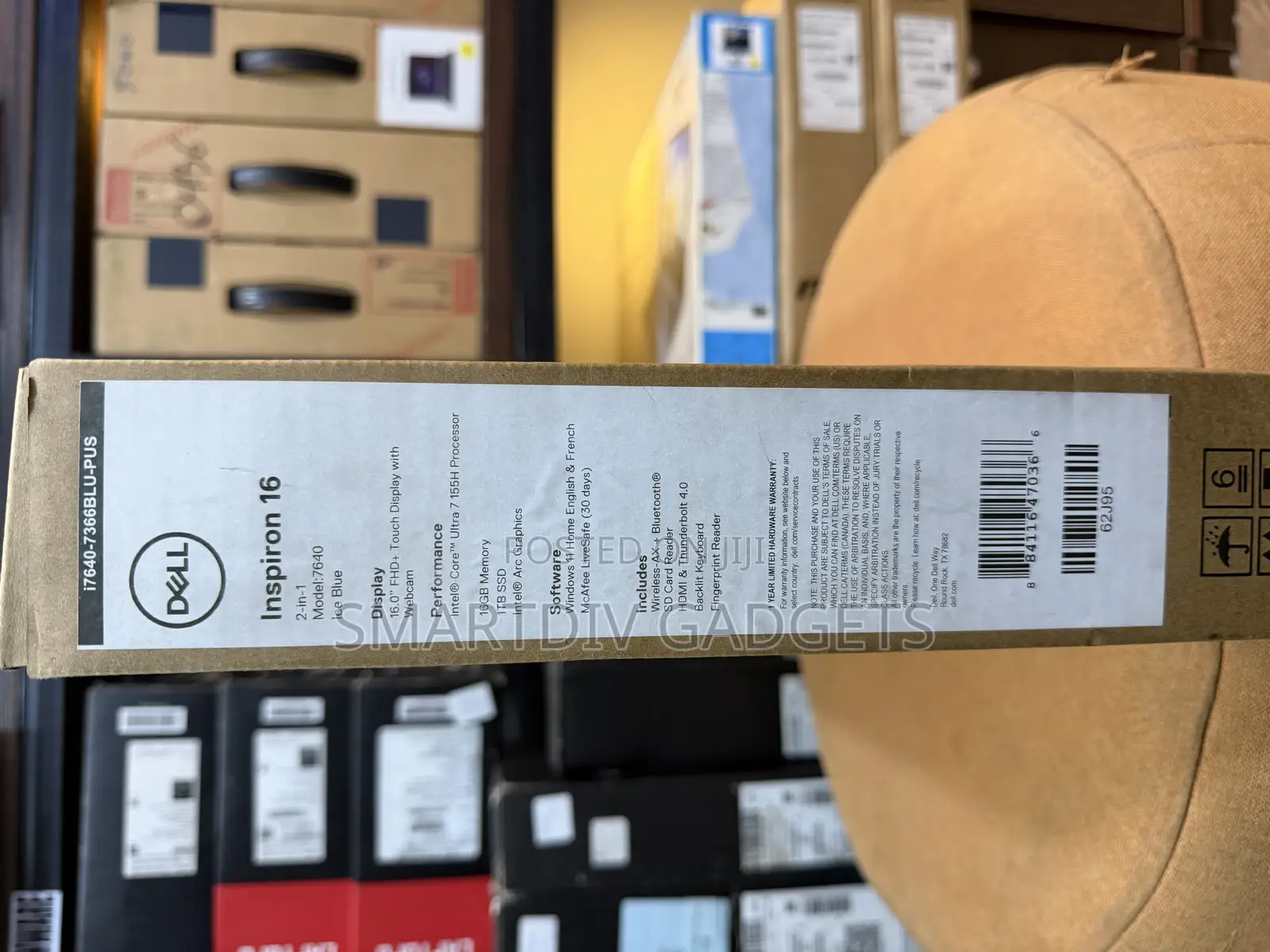 New Laptop Dell Inspiron 16 Plus 7640 16GB Intel Core Ultra 7 SSD 1T