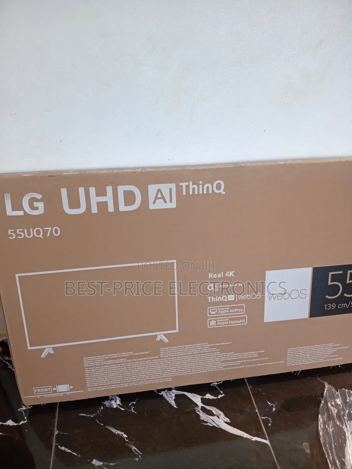 50 Inches Lg True Cinema Experience Frameless Tv