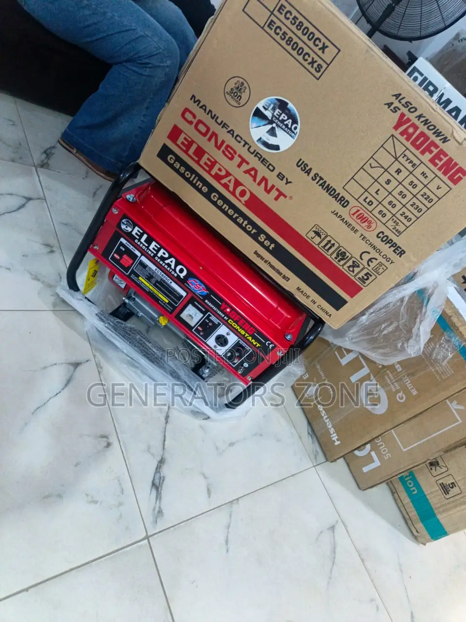 Constant Output Ec5800cx 3.5kva Elepaq