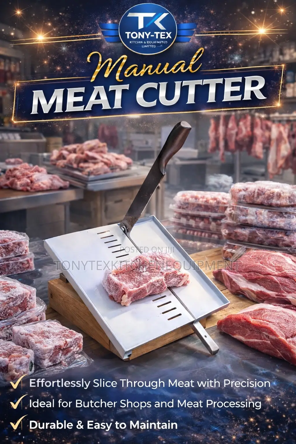 Manual Meat Bone Cutter Machine