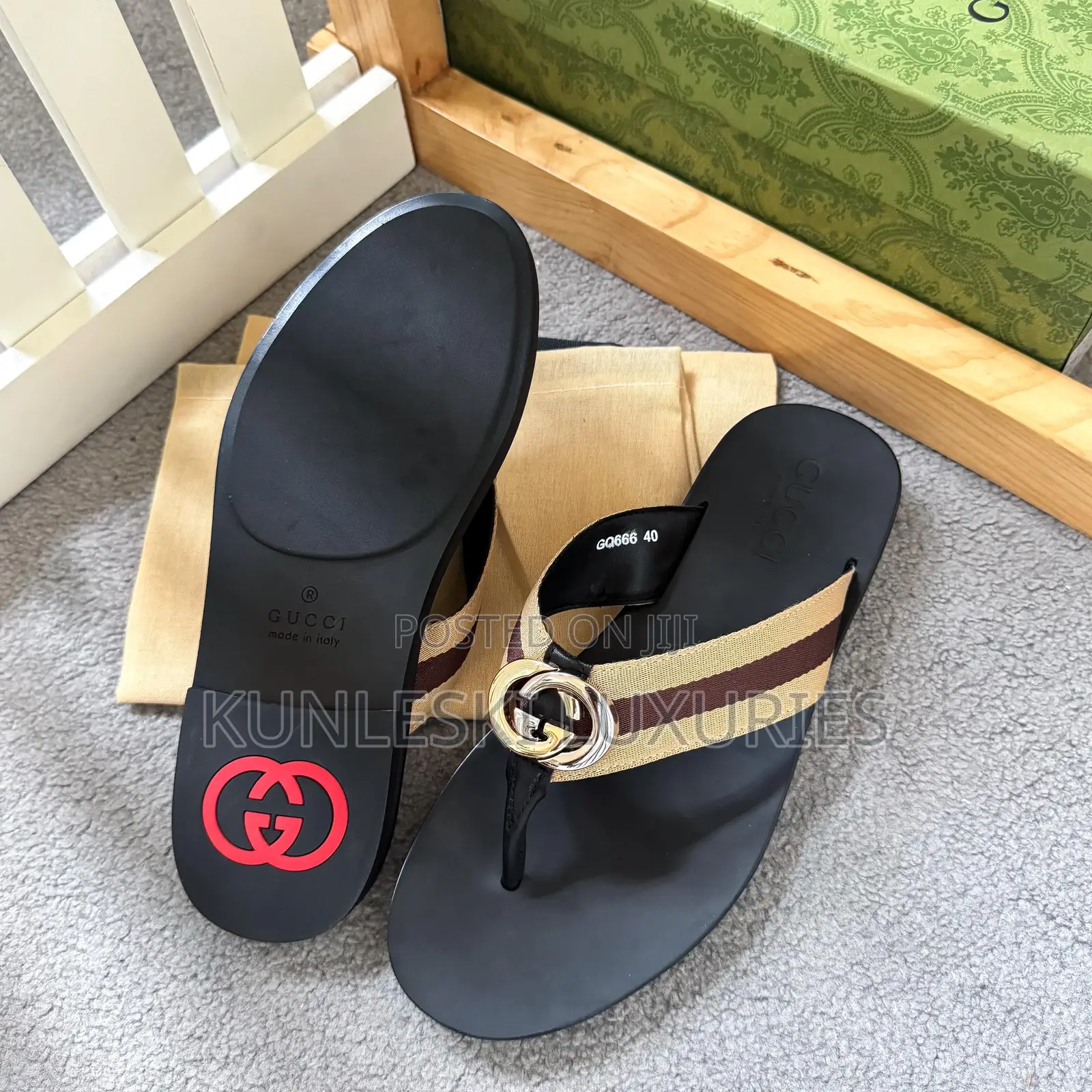 Original Gucci Men’S Slippers