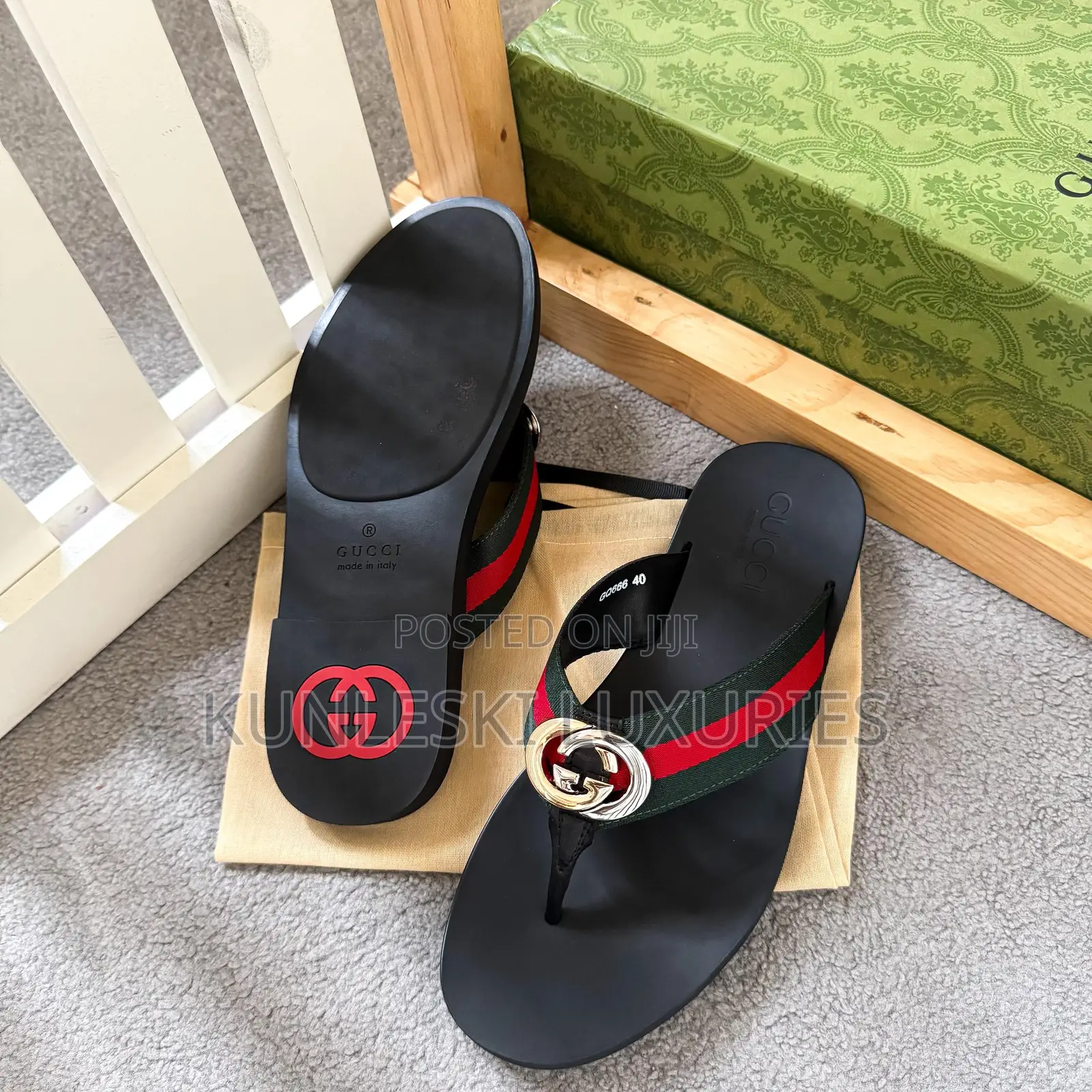 Original Gucci Men’S Slippers