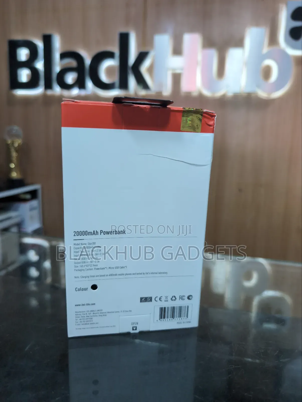 Itel Power Bank 20000mah