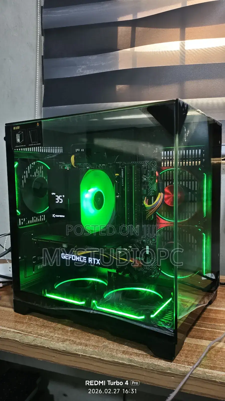 New Desktop Computer 32GB AMD Ryzen 7 SSD 1T