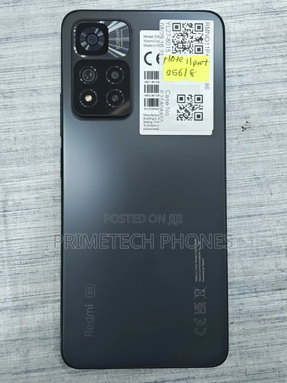 Xiaomi Redmi Note 11 Pro+ 5G 256 GB Black