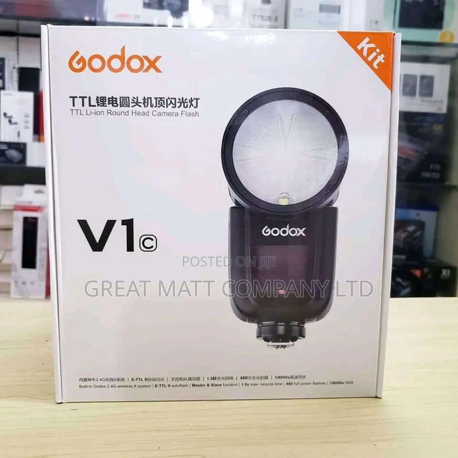 Godox V1 Flash Light