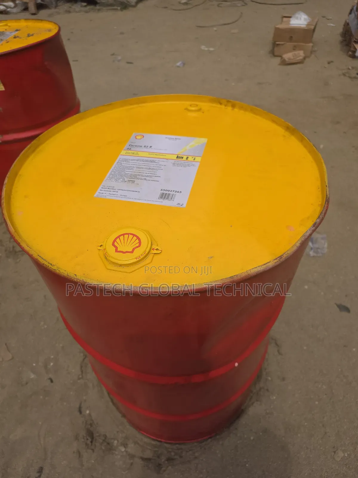 209l Drum of Shell Corena S3 R 68//Rotary Air Compressor Oil