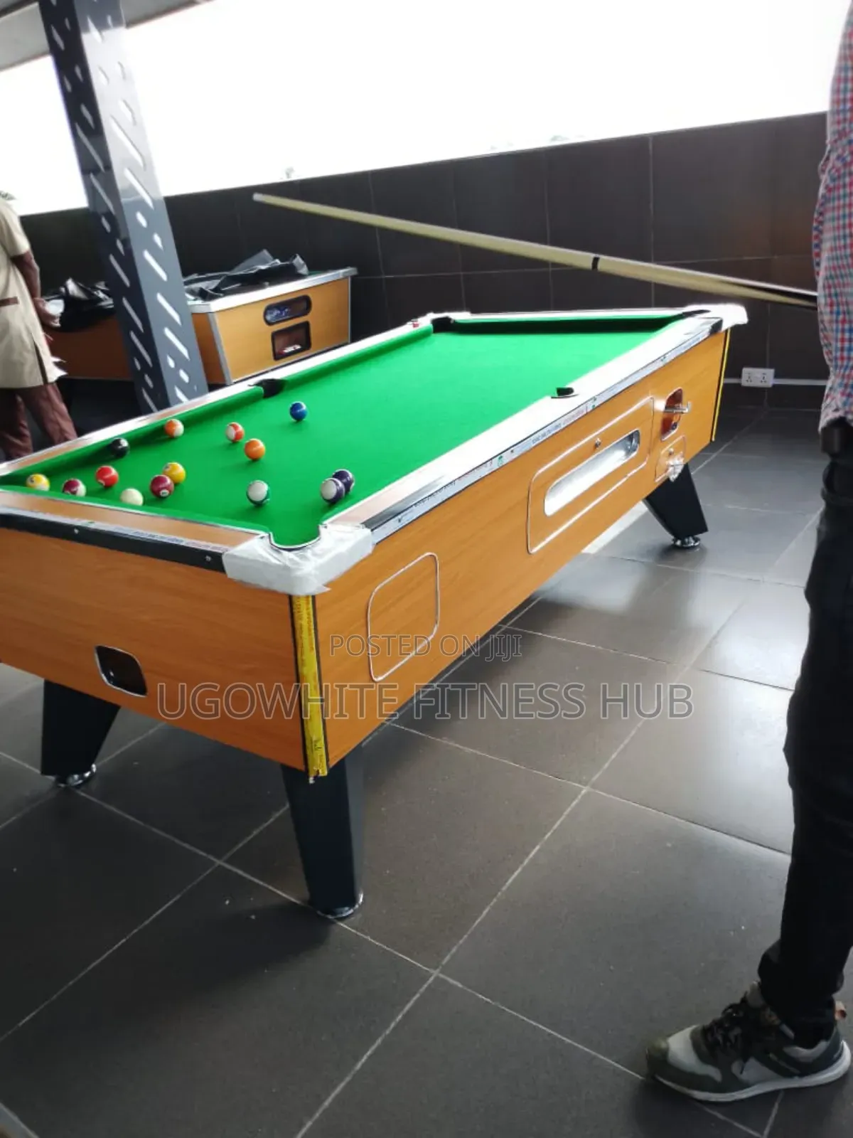Coin-Operated Pool or Snooker Table,