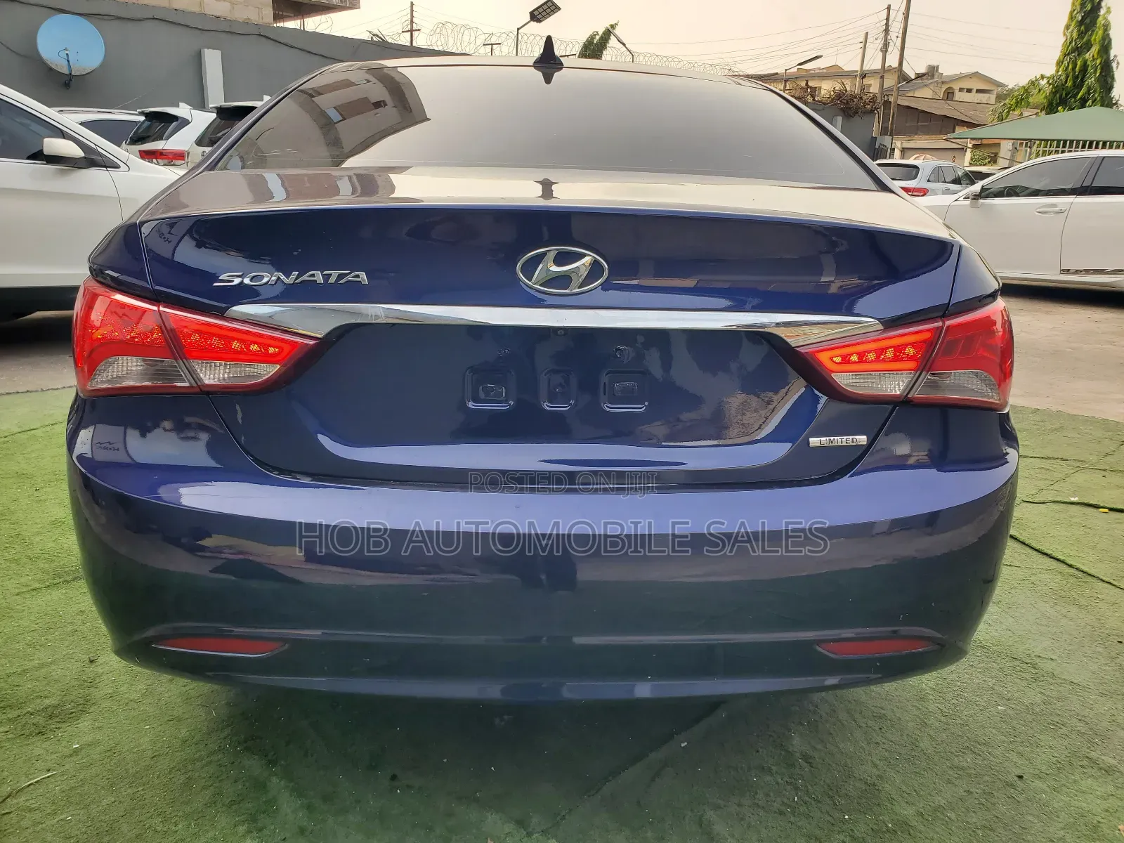 Hyundai Sonata Limited 4dr Sedan (2.4L 4cyl 6A) 2014 Blue