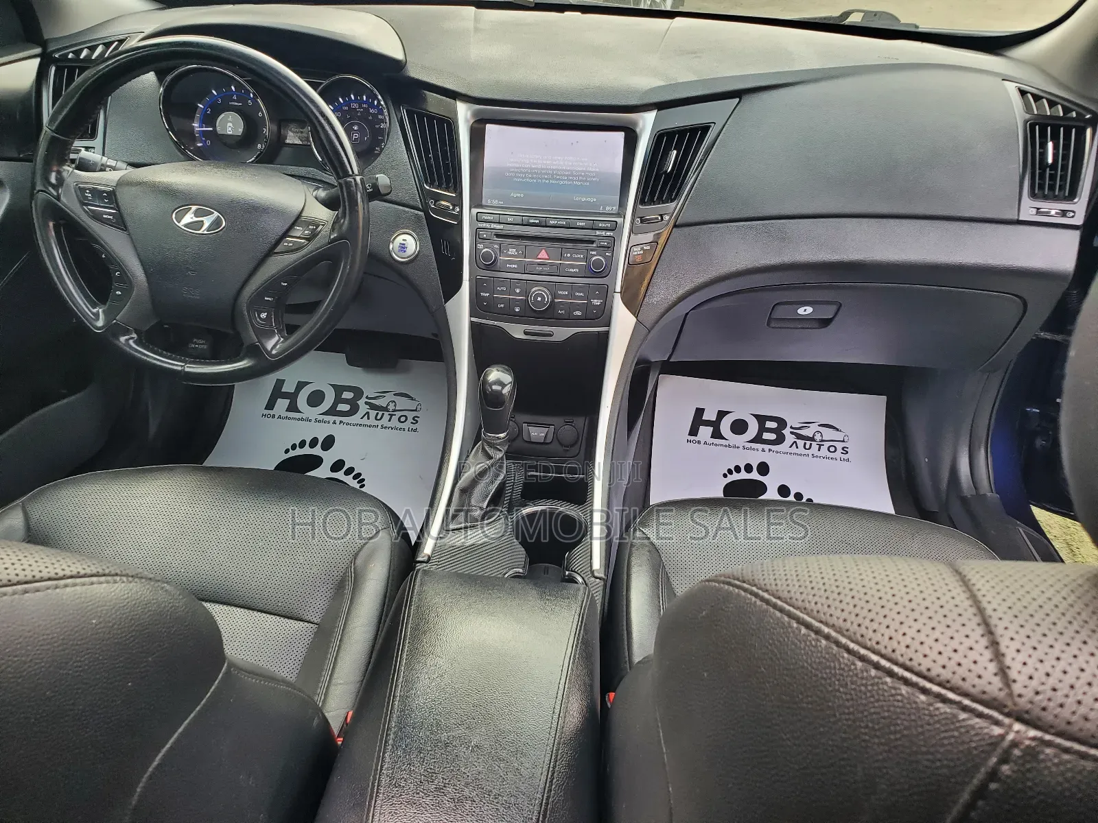 Hyundai Sonata Limited 4dr Sedan (2.4L 4cyl 6A) 2014 Blue