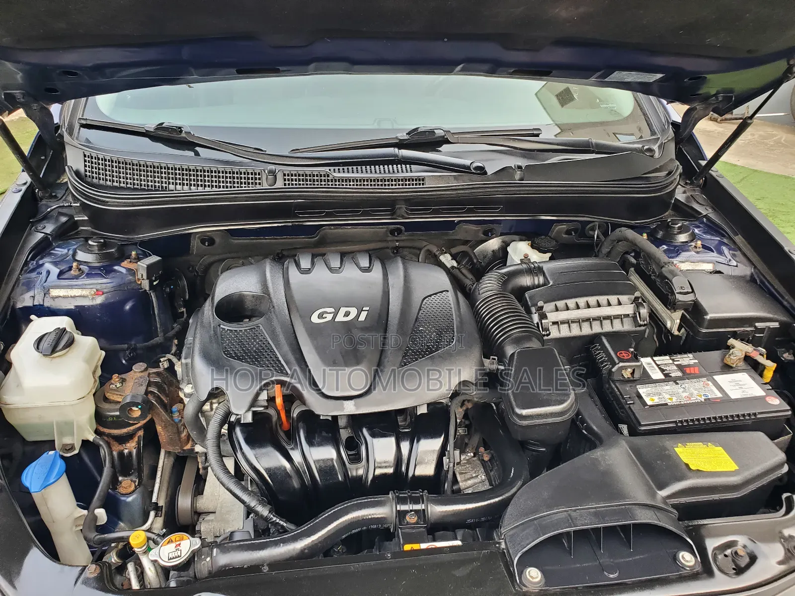 Hyundai Sonata Limited 4dr Sedan (2.4L 4cyl 6A) 2014 Blue