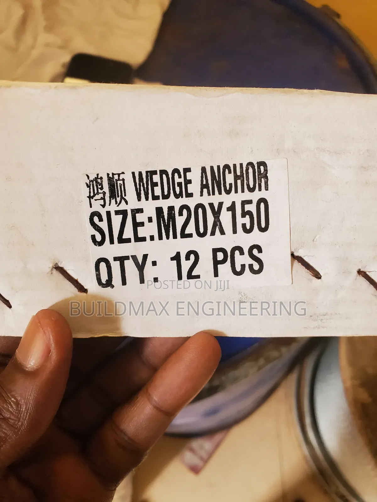 Original M20 X150 Anchor Bolt