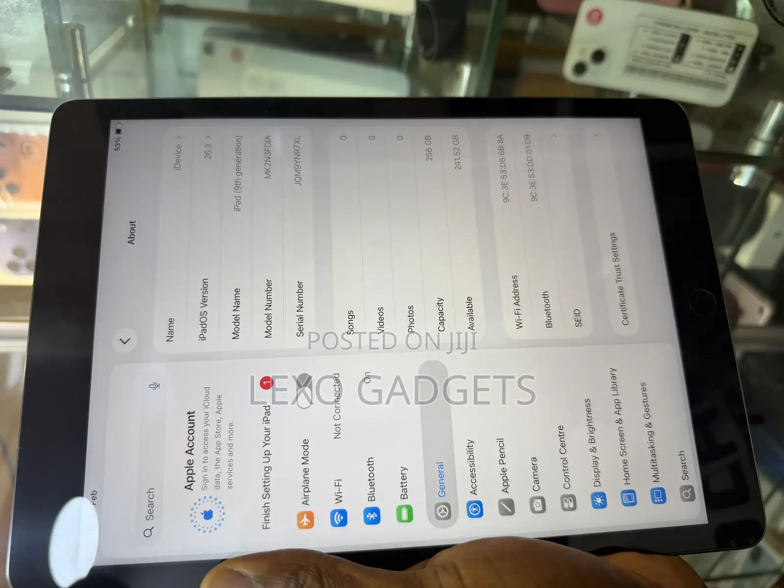 Apple iPad 10.2 (2019) 256 GB Gray