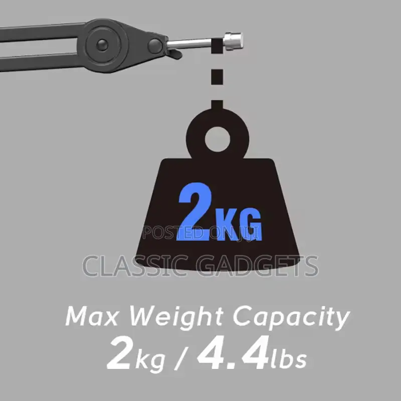 Fifine Bm63 Premium Boom Arm Stand for Microphone