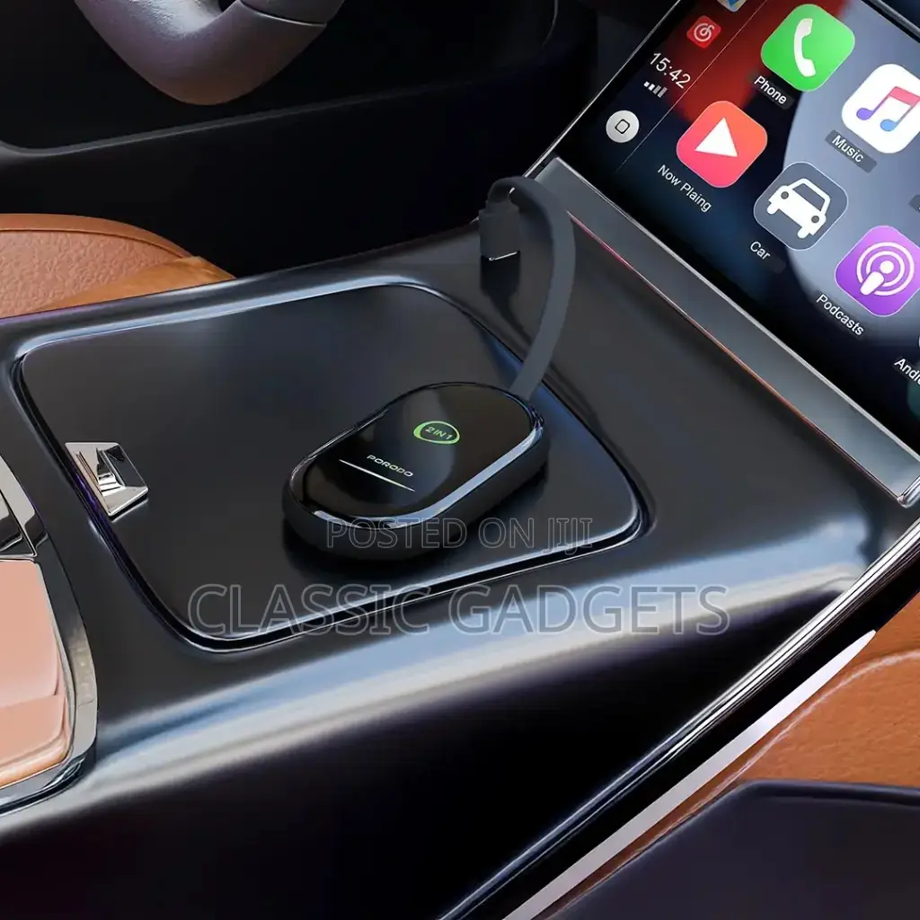Porodo Pdcrplys7 Play-X Wireless Carplay Adapter