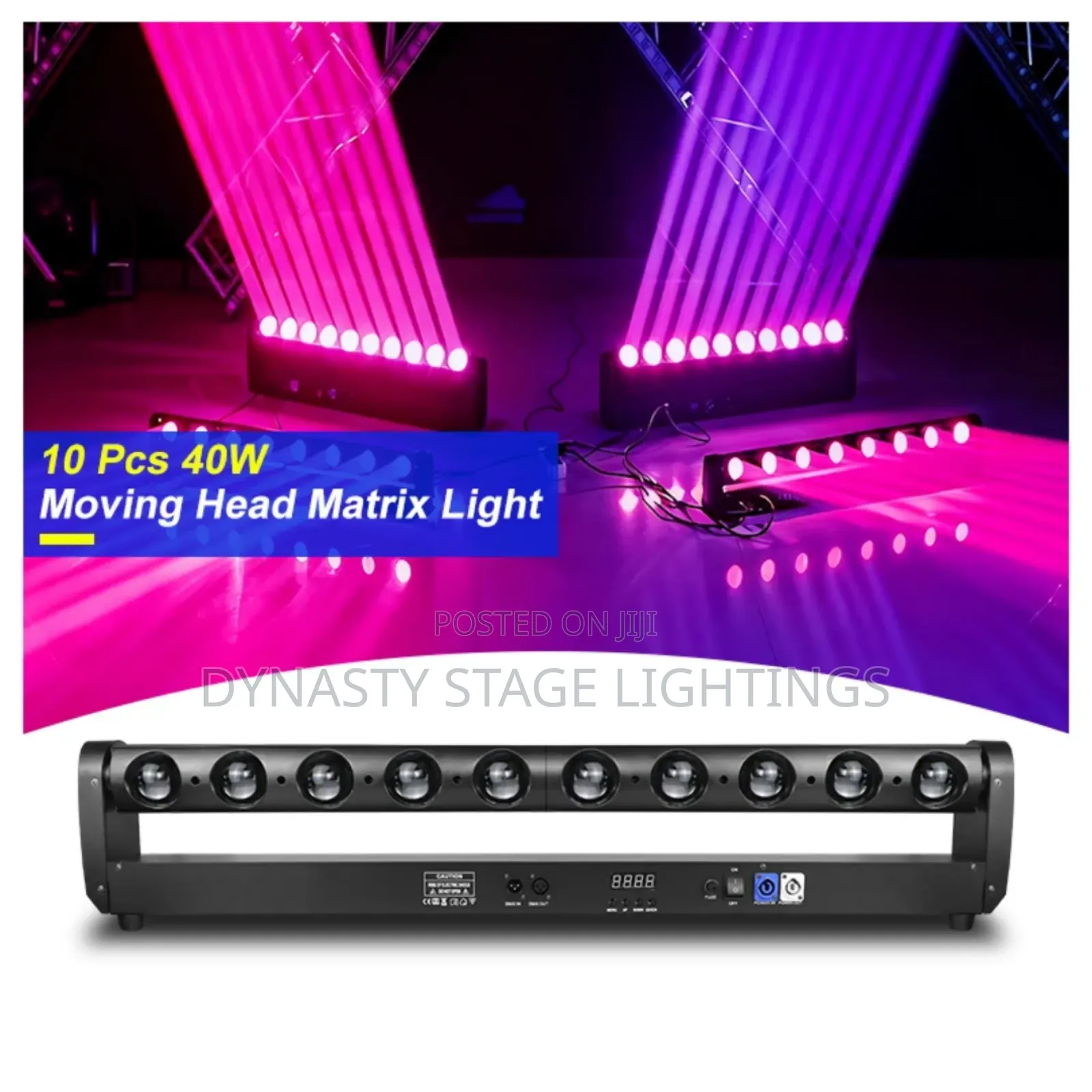 Moving Head Beam 40w×10 Bulb