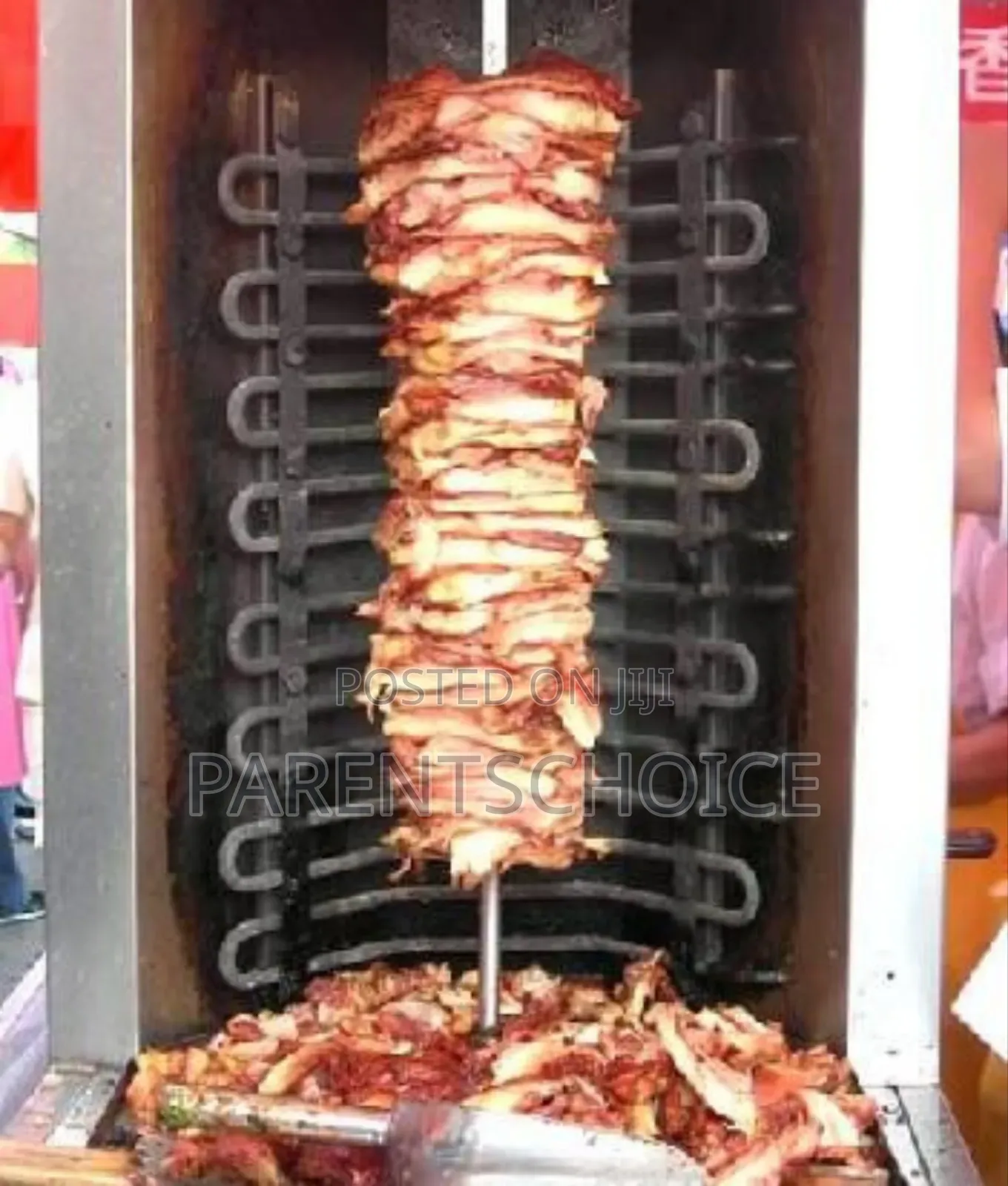 Shawarma Machine Gas Operated 4 Burner Capacity 15 Kg