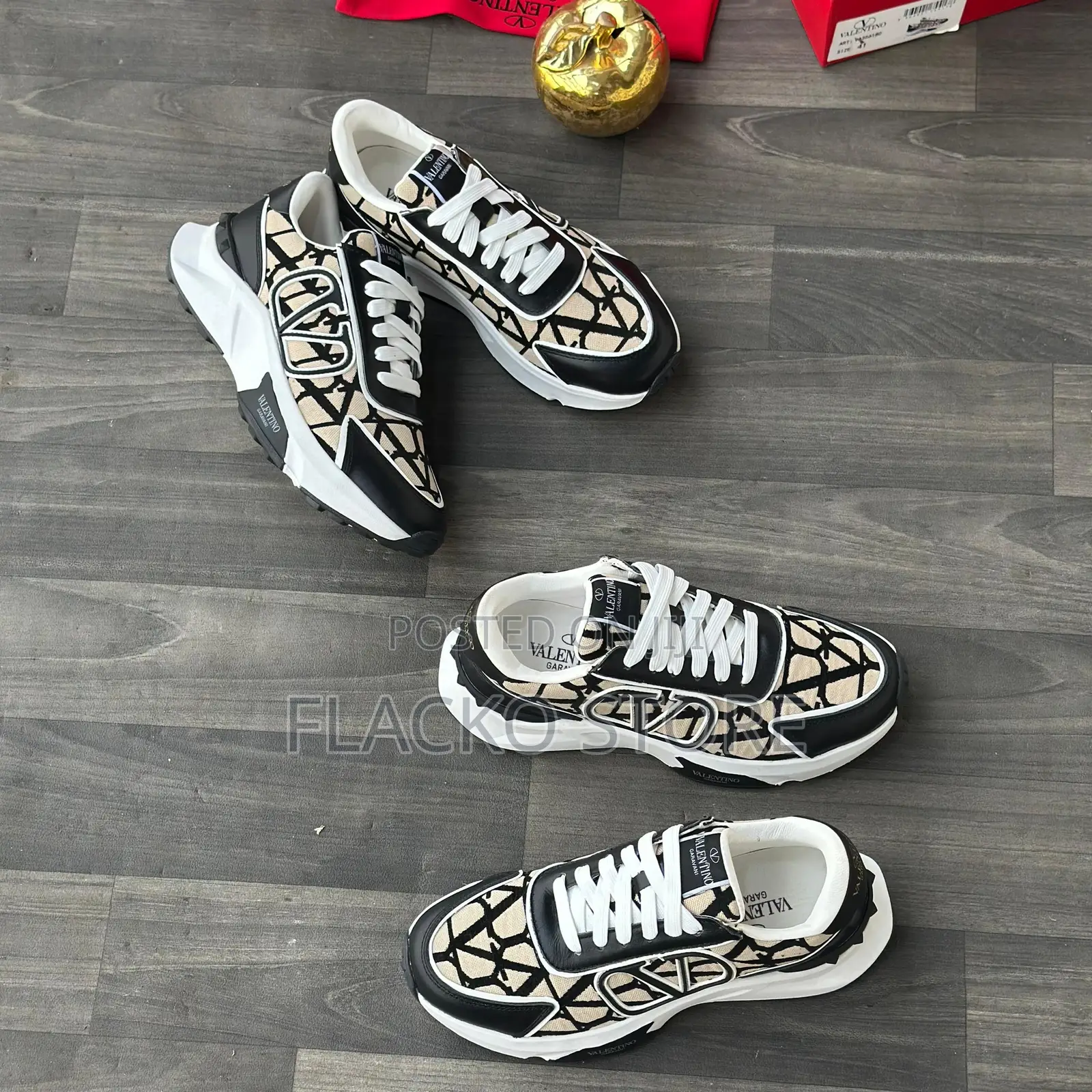 Original Valentino Garavani Luxury Sneakers