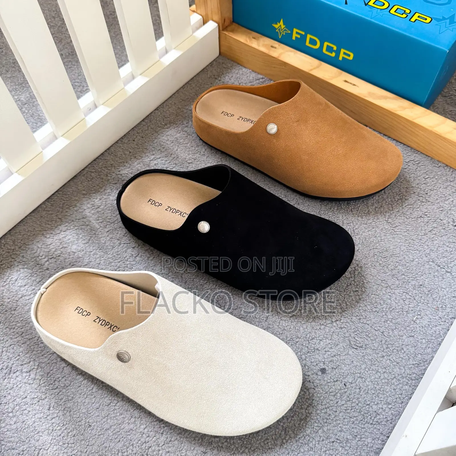Original Fdcp Suede Mules
