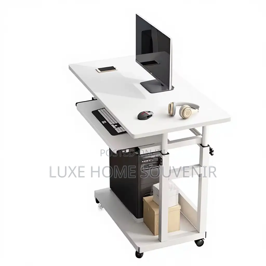 Adjustable Laptop Table With Drawer