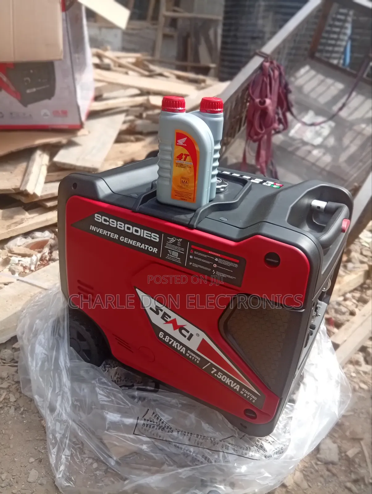 Original Senci 7.6kva Inverter Generator – Fuel Efficient Durable