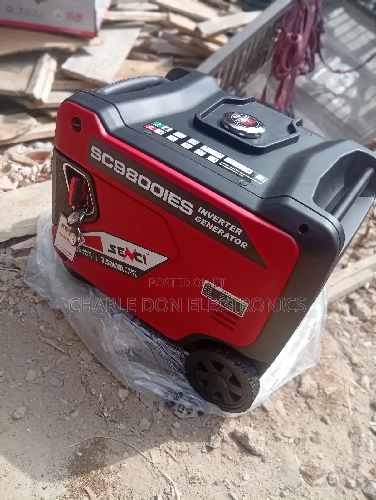 Senci 7.6kva Inverter Petrol Generator – Smart Power Solution