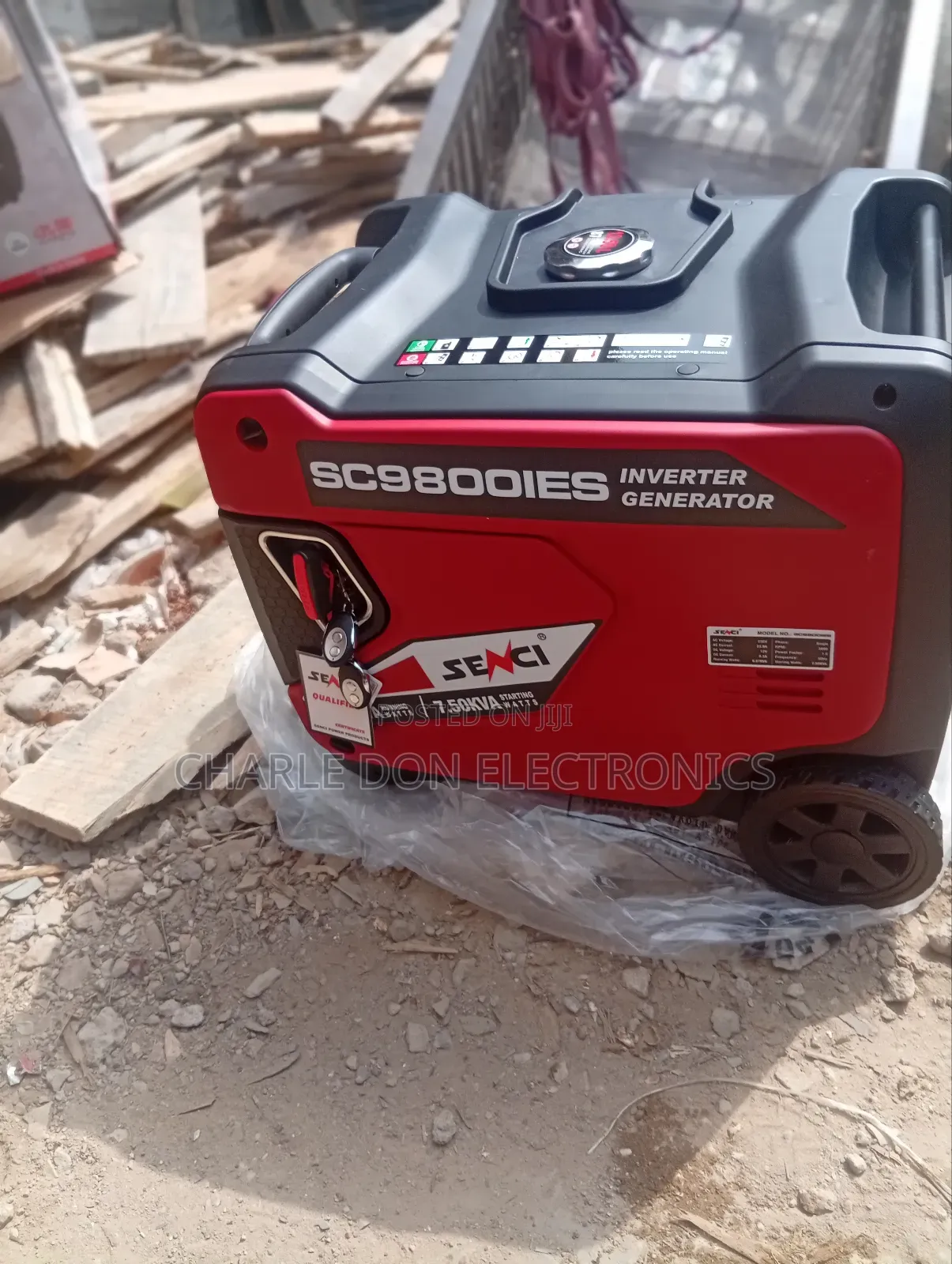 Senci 7.6kva Petrol Inverter Generator – Smooth Steady Output