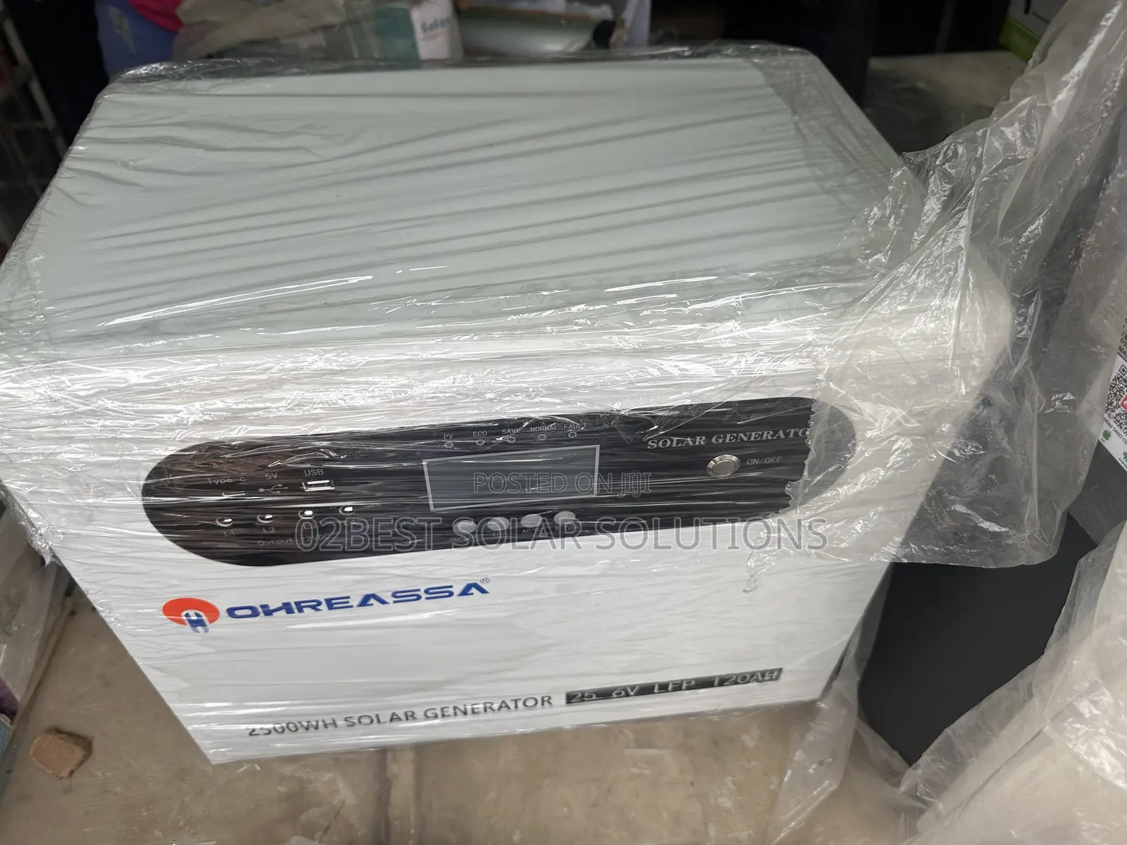 Ohreassa Strong 2500wh Solar Generator