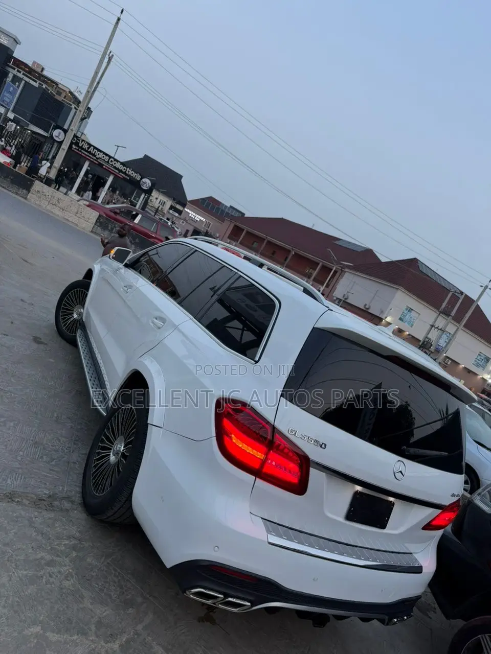 Mercedes-Benz GLE-Class GLE 550 4MATIC 2015 White