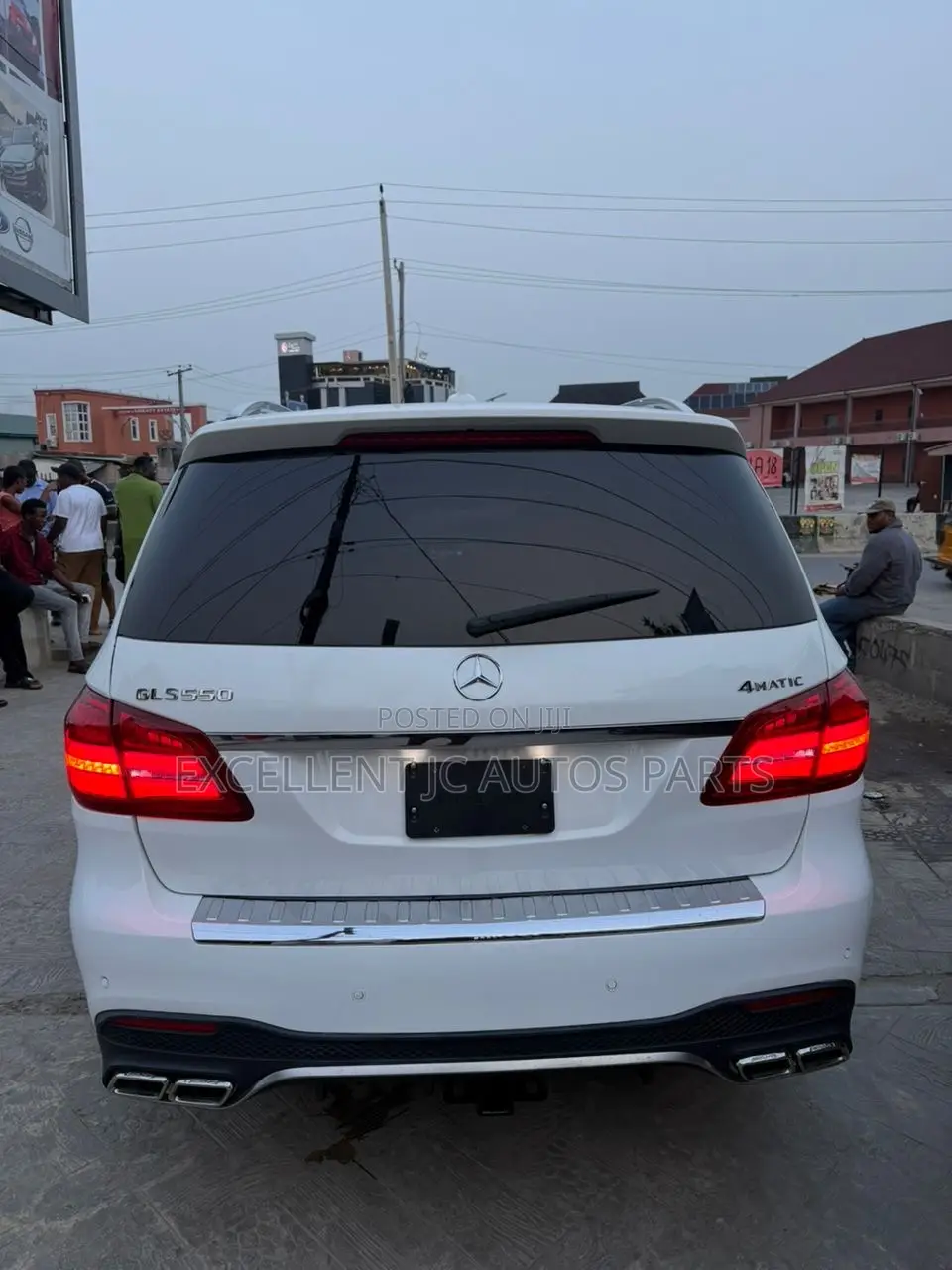 Mercedes-Benz GLE-Class GLE 550 4MATIC 2015 White