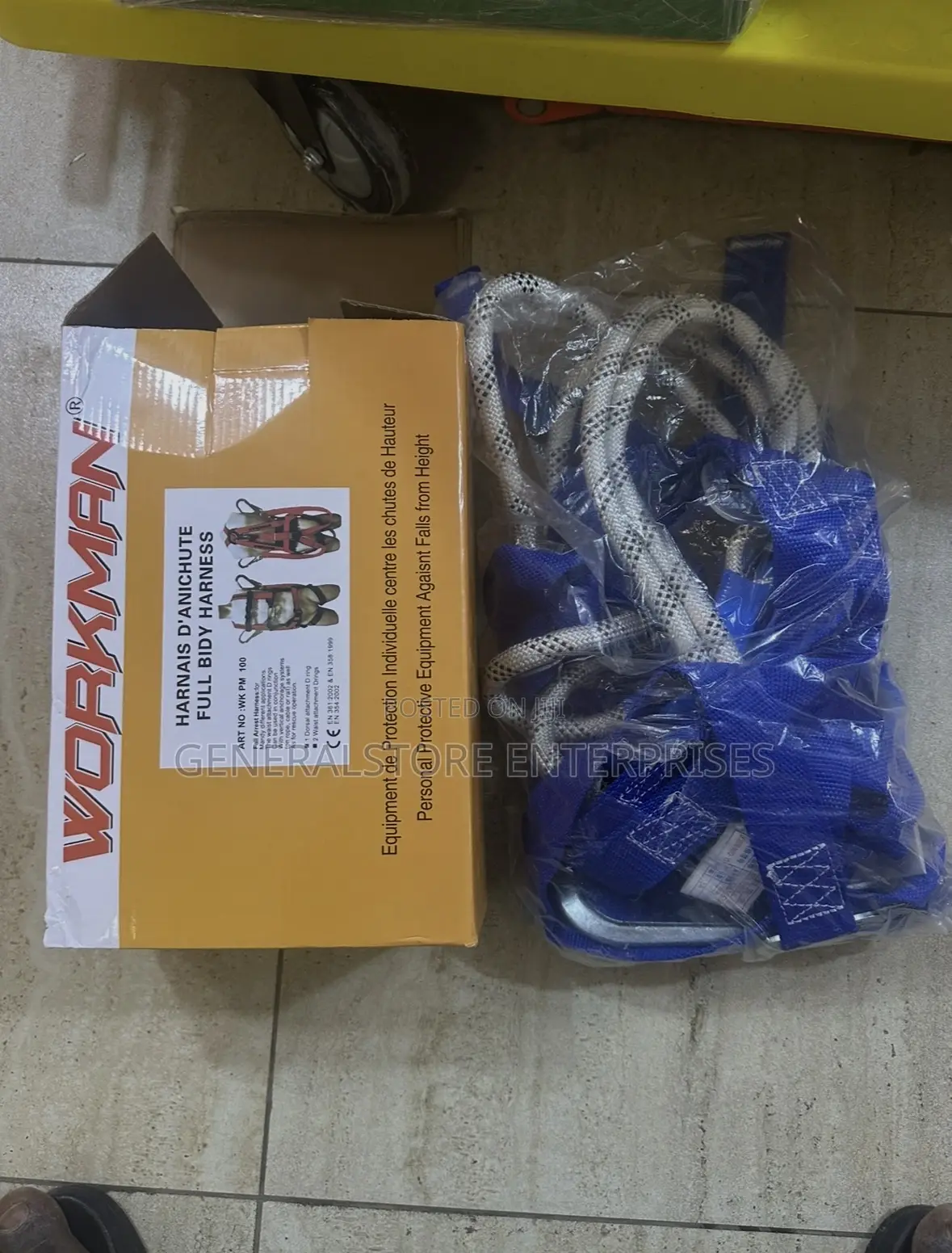 Workman Fall Arrest Full-body Harness , Safety Belt ( 2 Hooks )