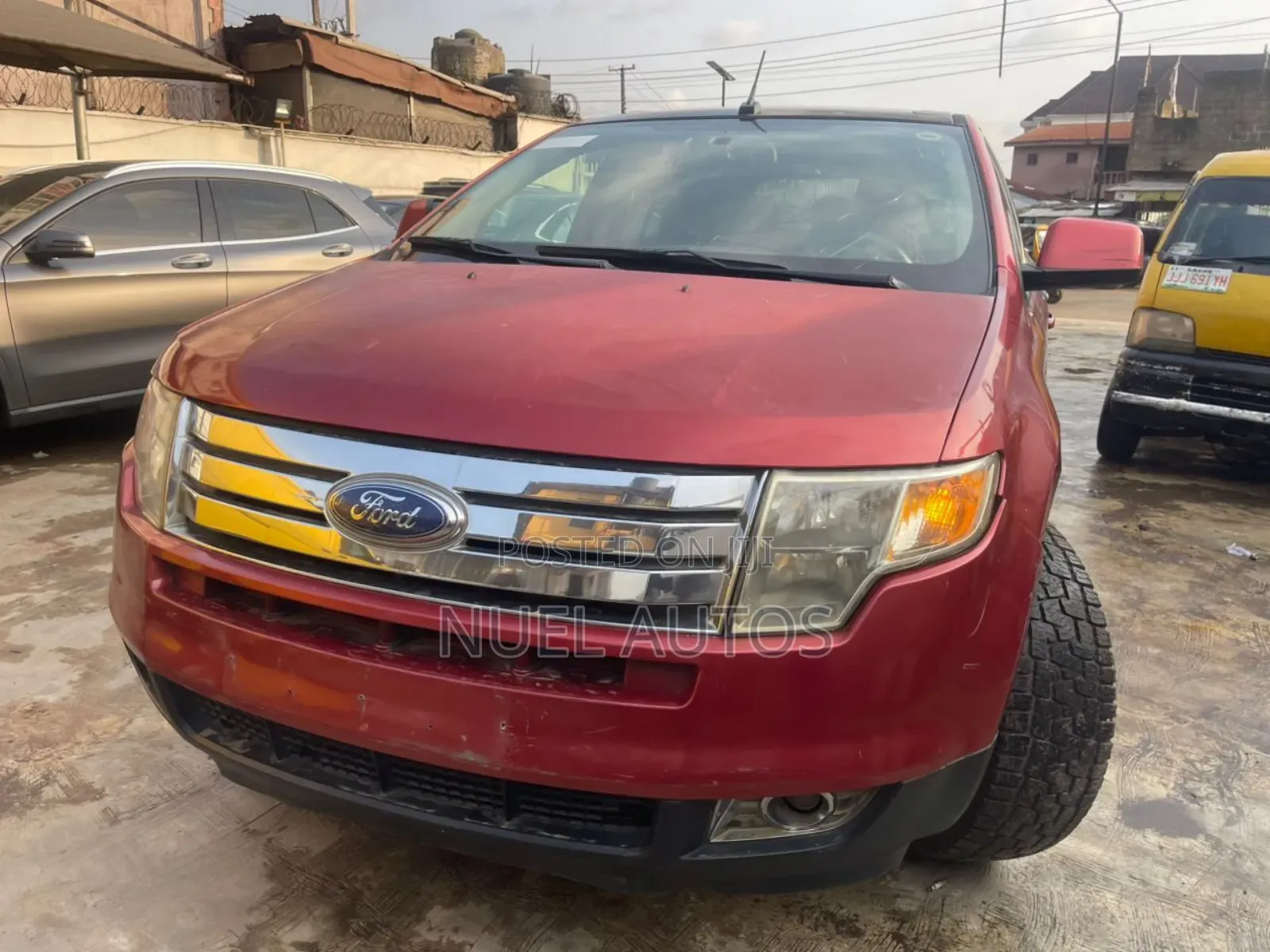 Ford Edge SEL 4dr AWD (3.5L 6cyl 6A) 2008 Red