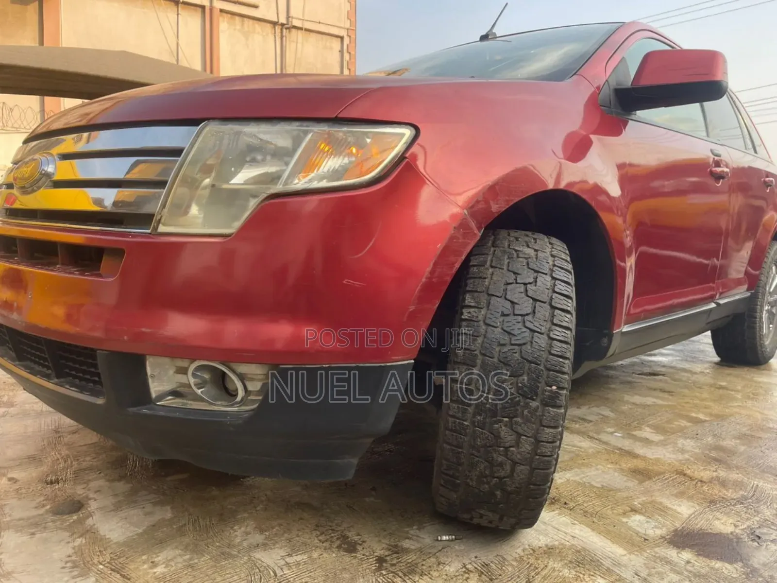 Ford Edge SEL 4dr AWD (3.5L 6cyl 6A) 2008 Red