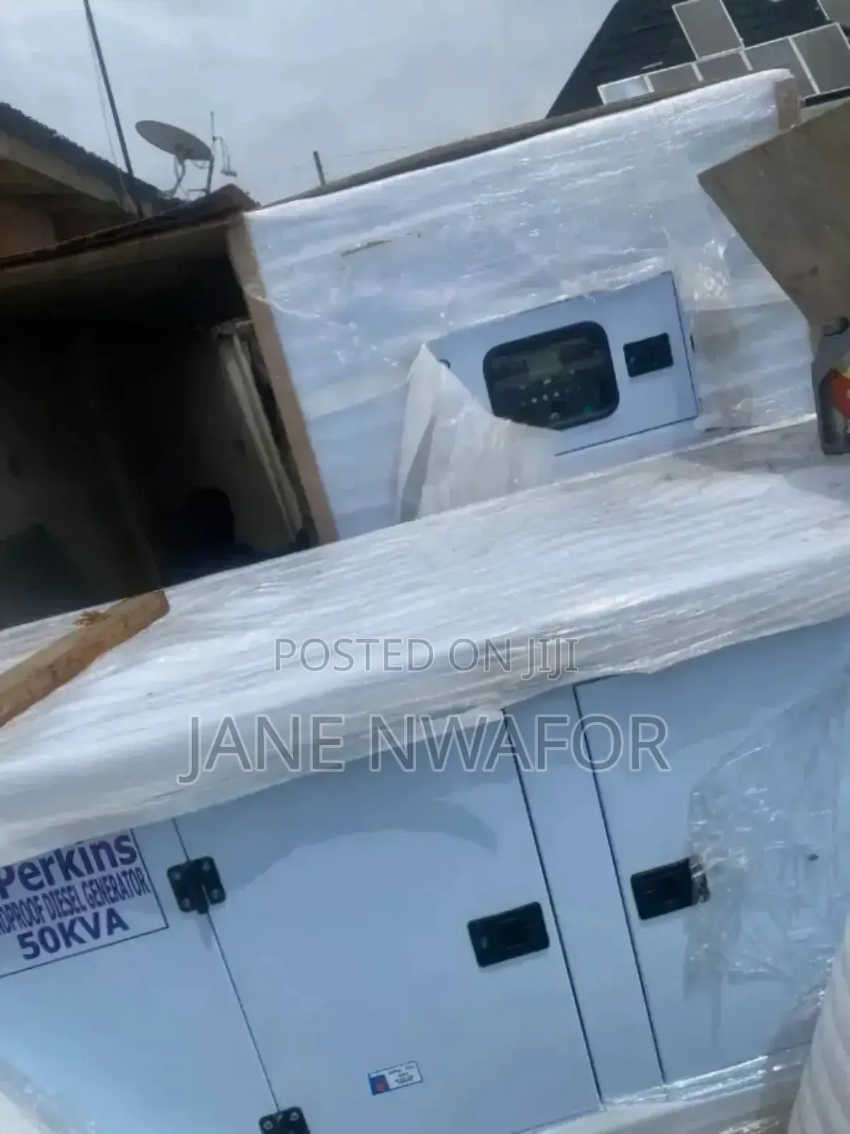 50kva Perkins Uk Soundproof Diesel Generator