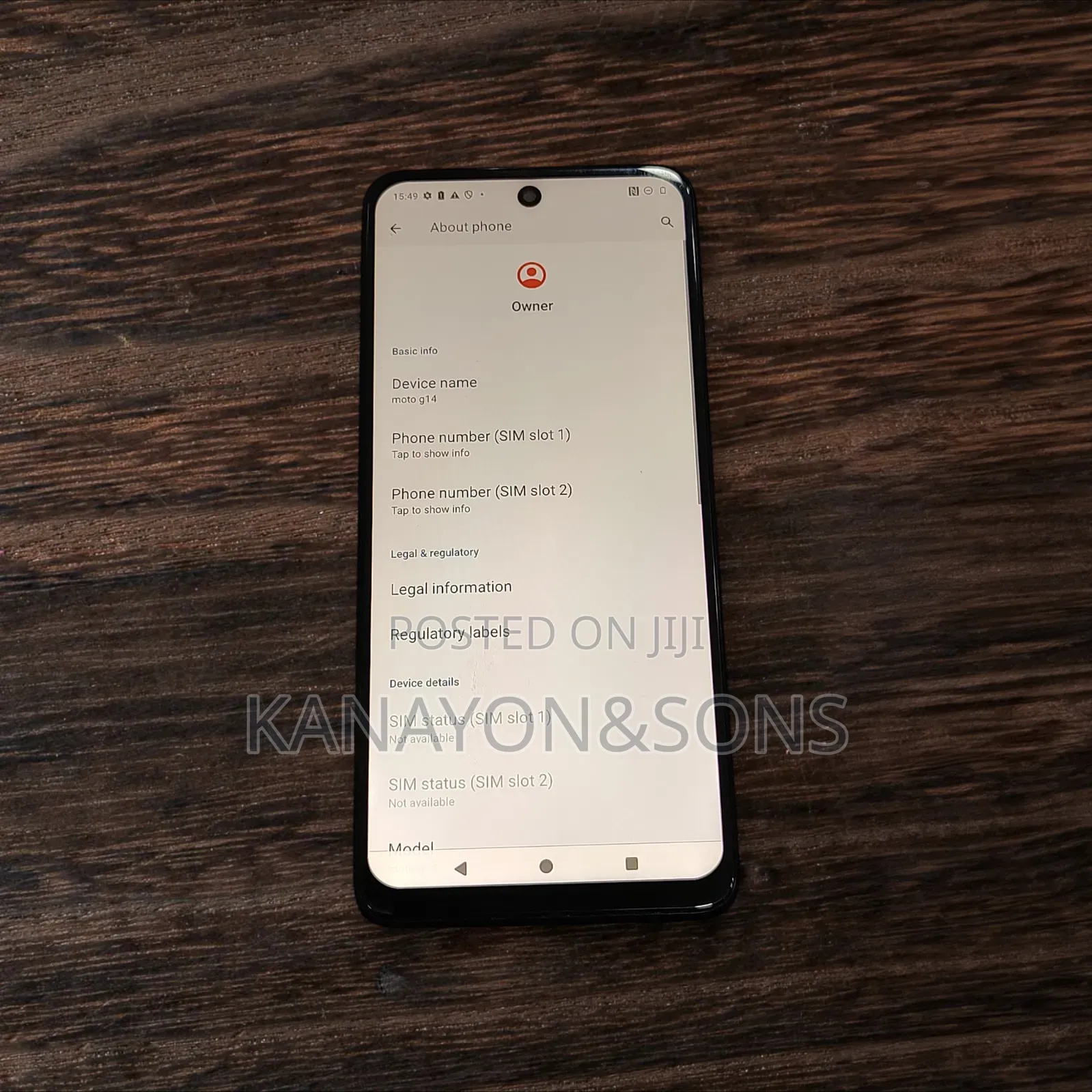 Motorola Moto G14 128 GB Gray