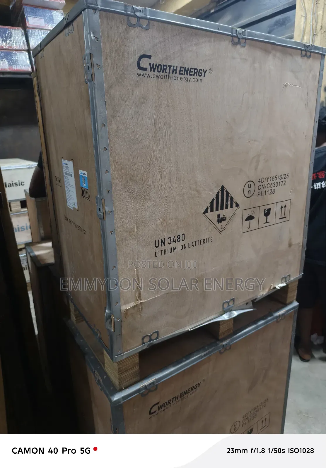 Cworth Lithium Iron Battery 20kwh 51.2v