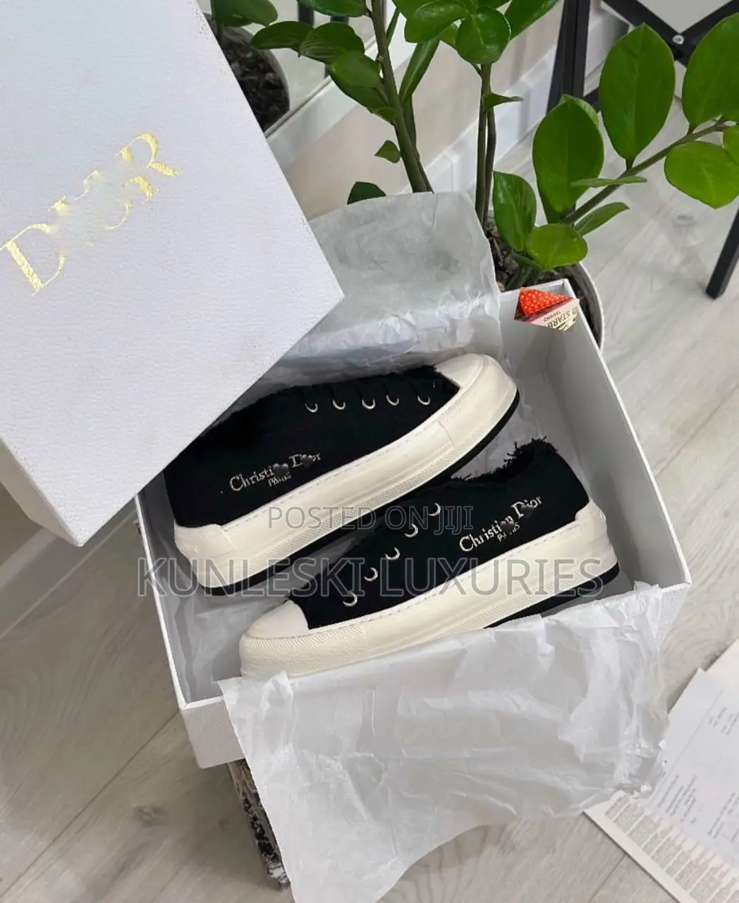 Original Christian Dior Walk N Dior Low-top Platform Sneakers