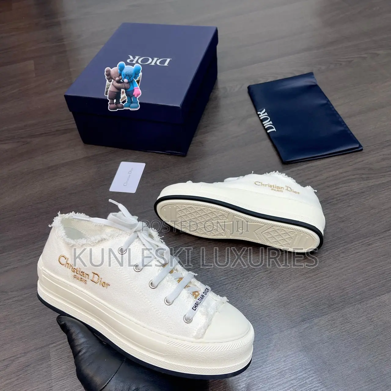 Original Christian Dior Walk N Dior Low-top Platform Sneakers