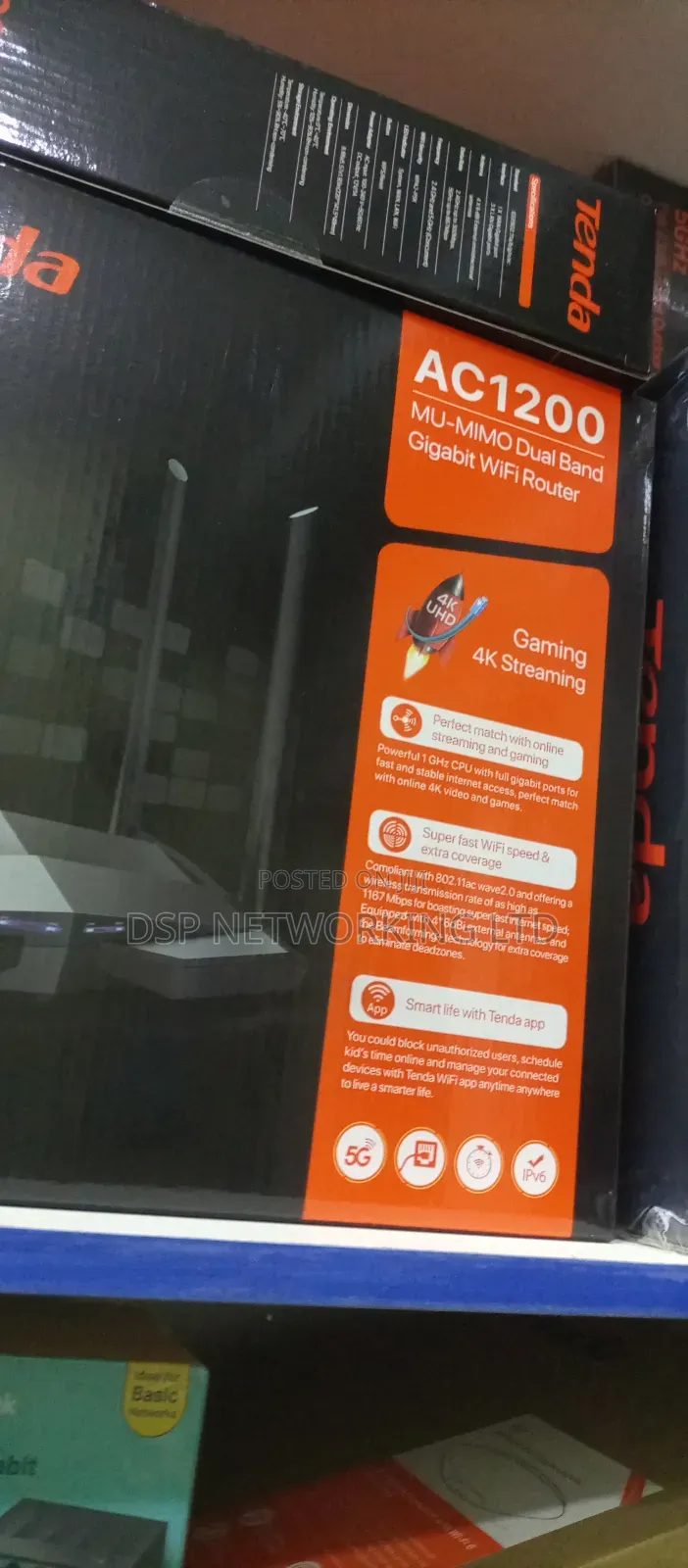Tenda Ac1200 Dual Band Band Gigabit Router