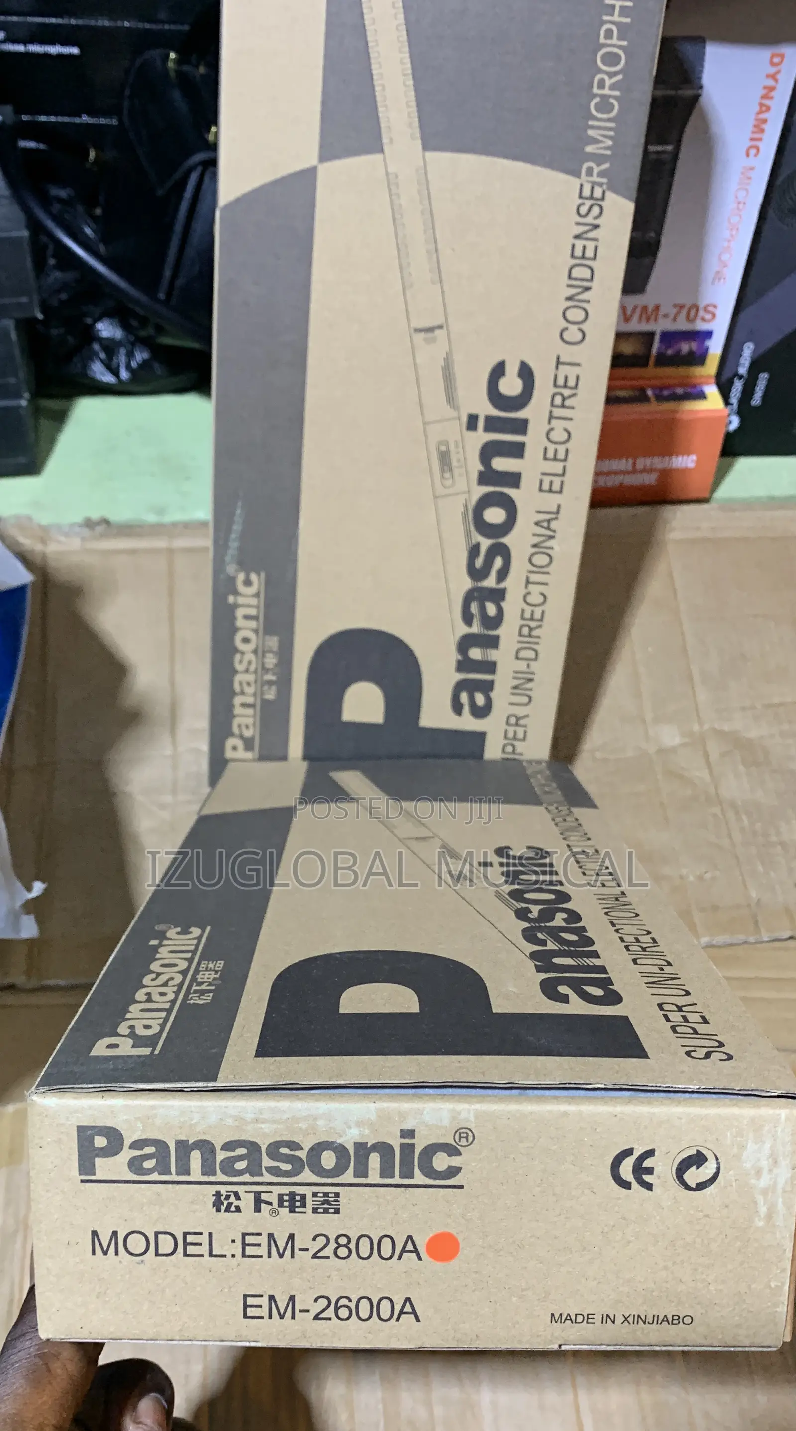 Panasonic Em-2800a Condenser Wired Microphone