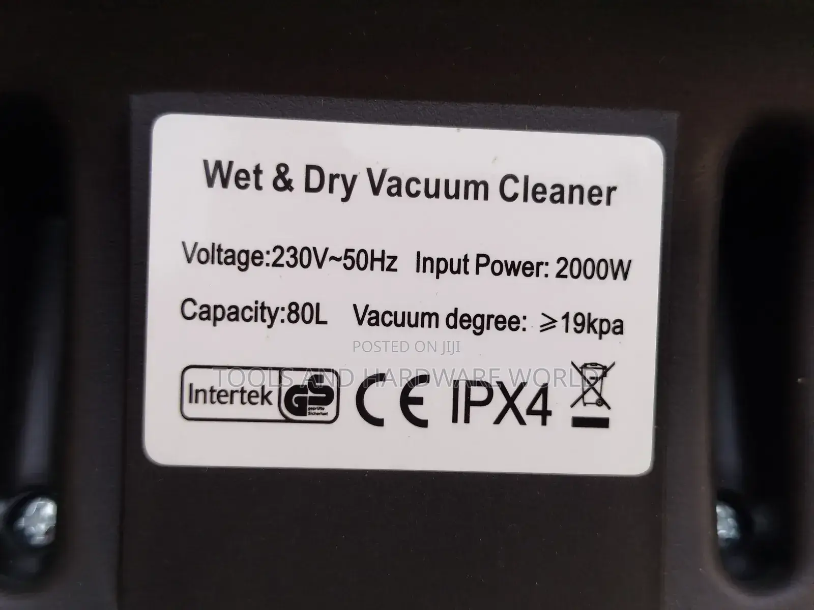 80l Dry and Wet Vacuum Cleaner