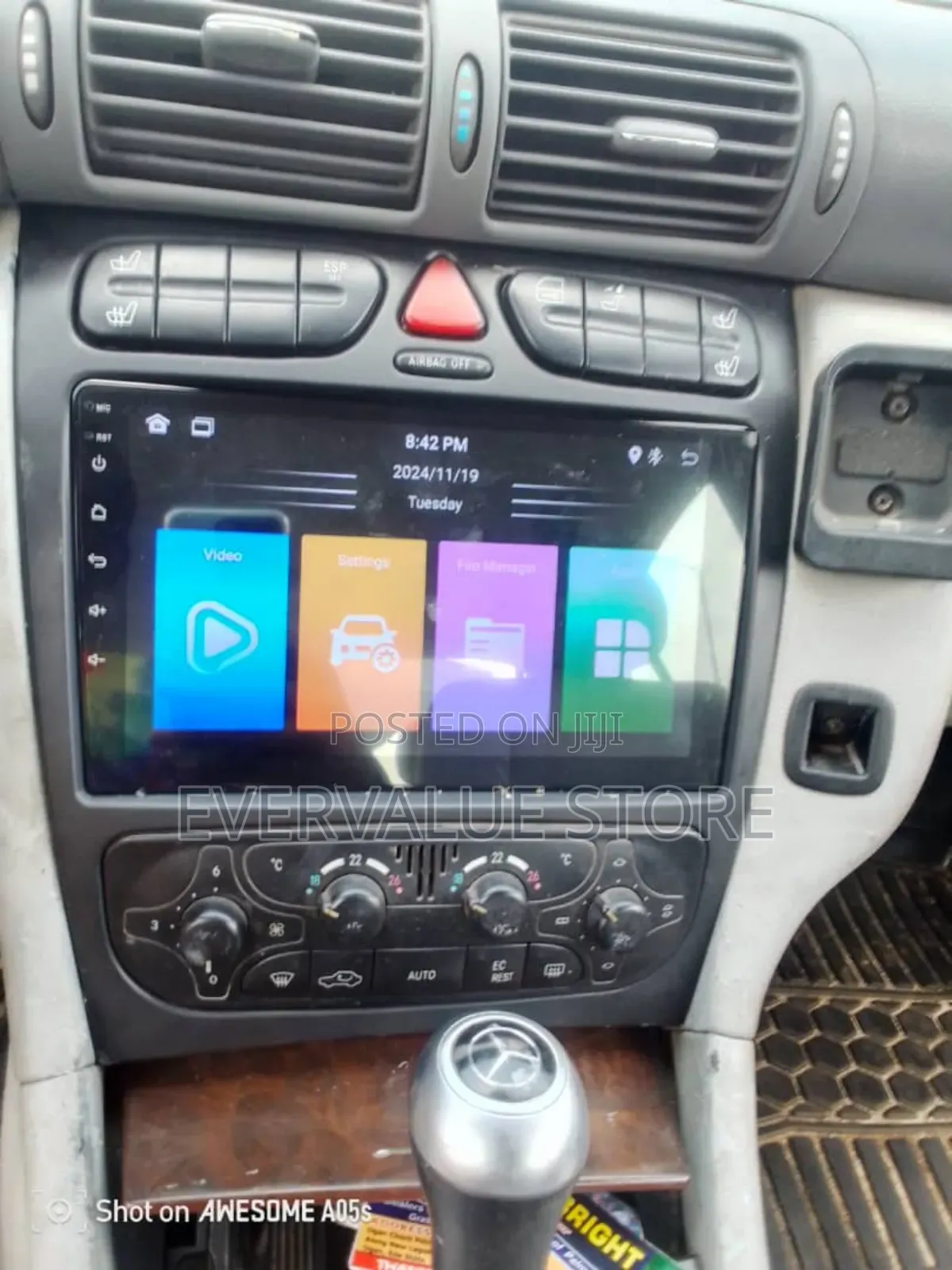 Mercedes Benz Android Player + Reverse Camera