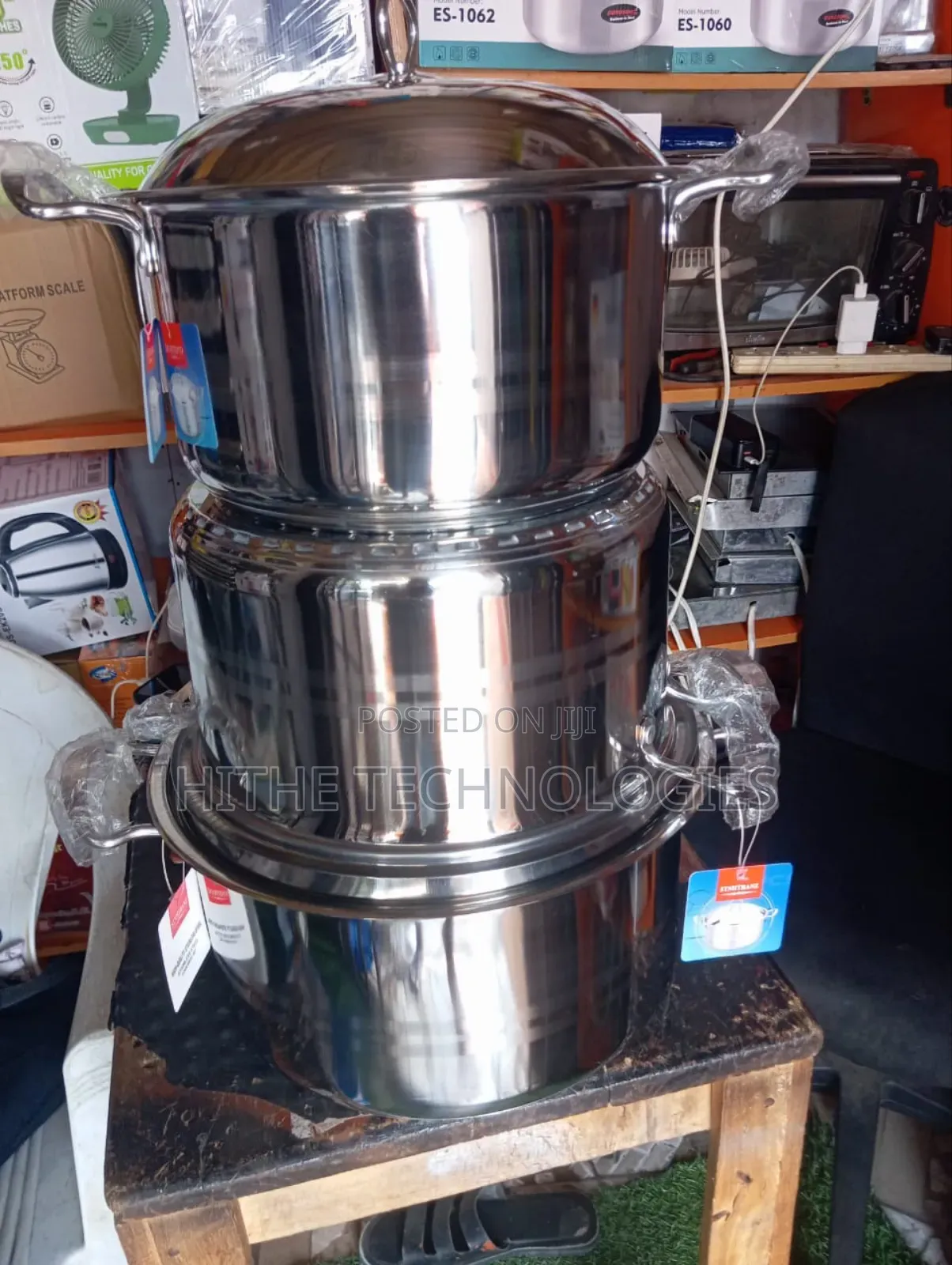 Stainless Steel Induction Pot (26cm, 28cm, 30cm)