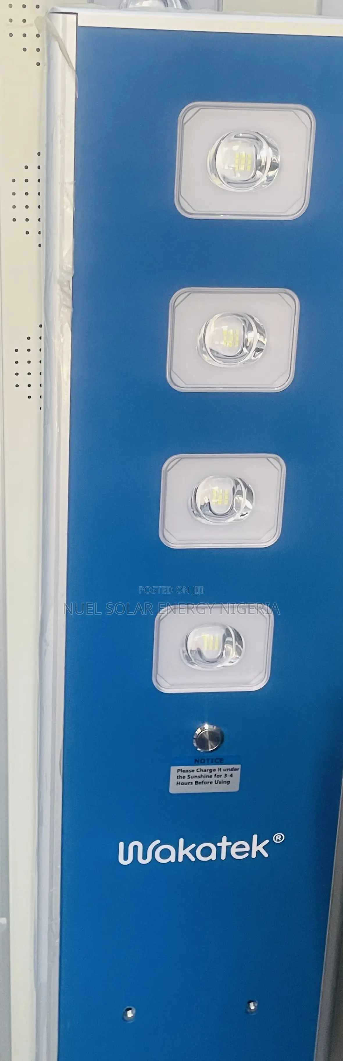 Wakatek Solar Street Light 4 Eye