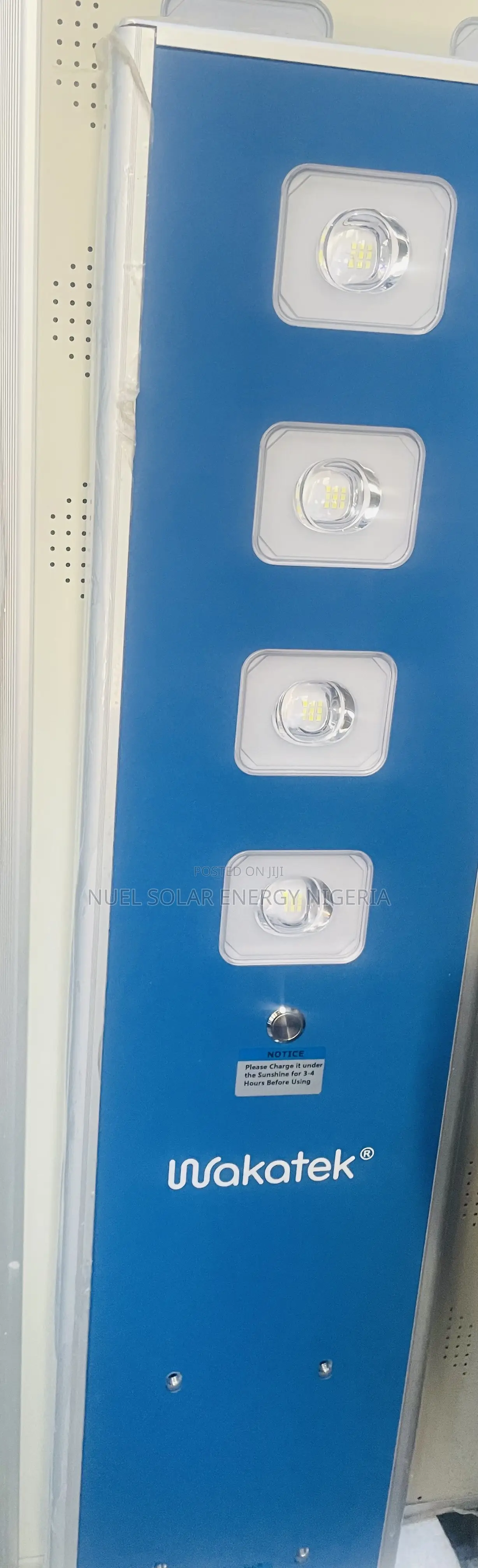 Wakatek Solar Street Light 4 Eye