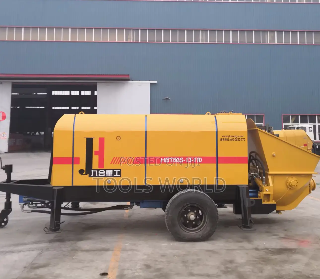 Diesel Engine 80cubic Concrete Transfer Pump From Foundation to Finish