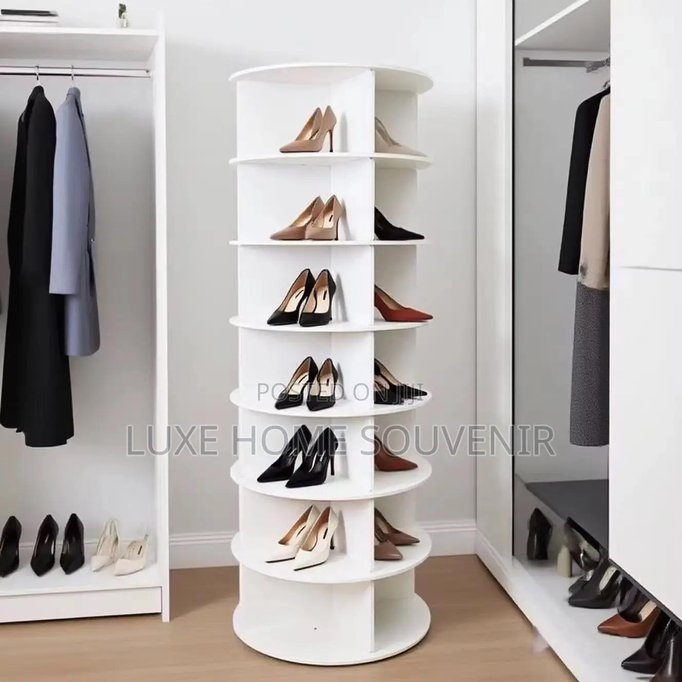 360 Rotating Shoe Rack 7 Layer