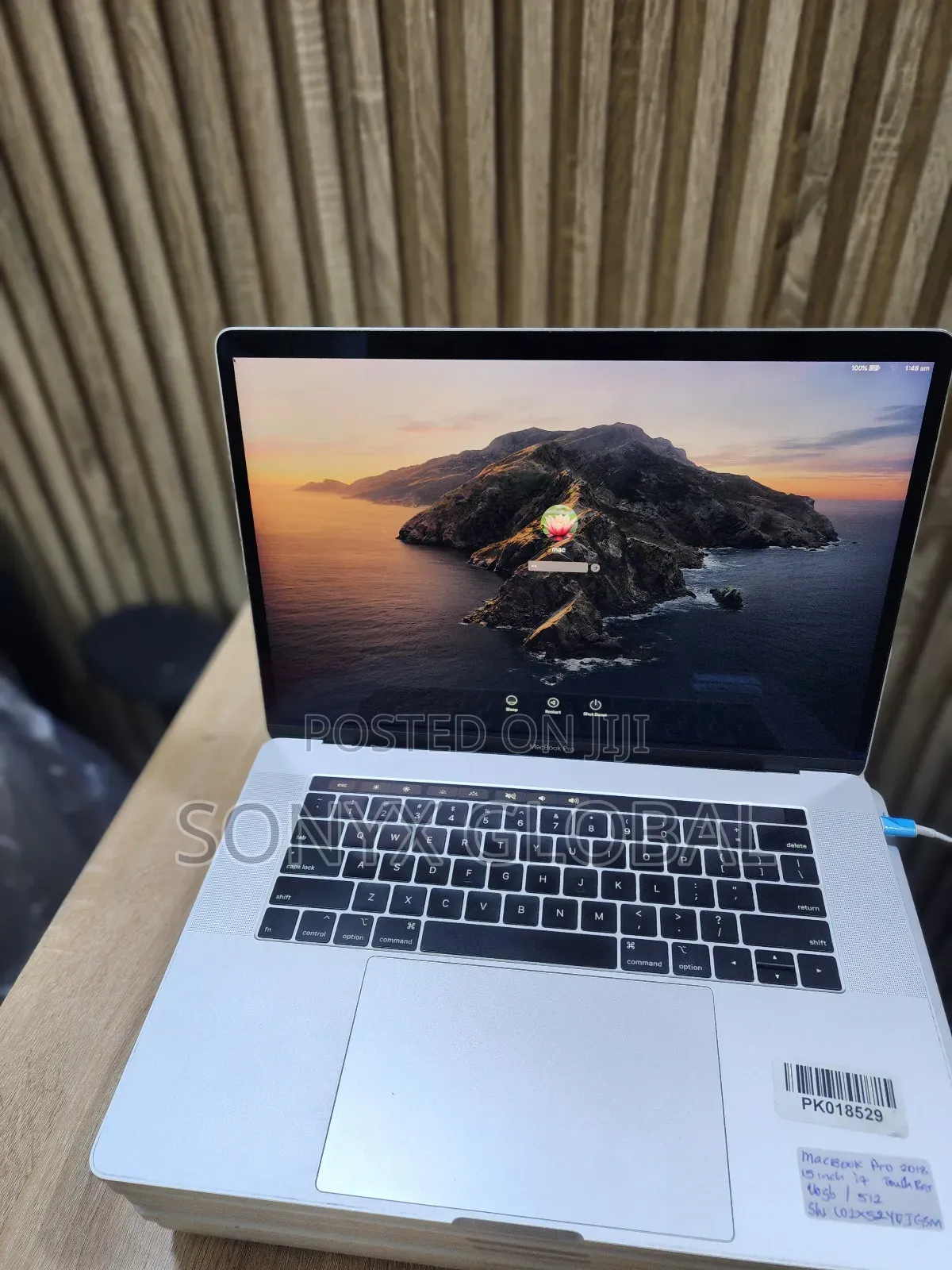 Laptop Apple MacBook 2018 16GB Intel Core i7 SSD 512GB